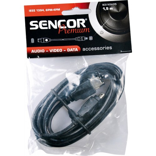 SENCOR Kabel FireWire SCO 503-015 IEEE 1394 6pM-4pM P 35020255