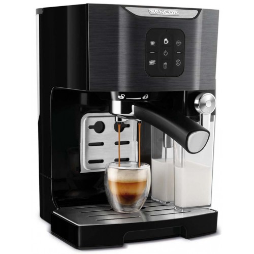 VÝPRODEJ SENCOR SES 4040BK Espresso 41008783 PO SERVISE, FUNKČNÍ!!!