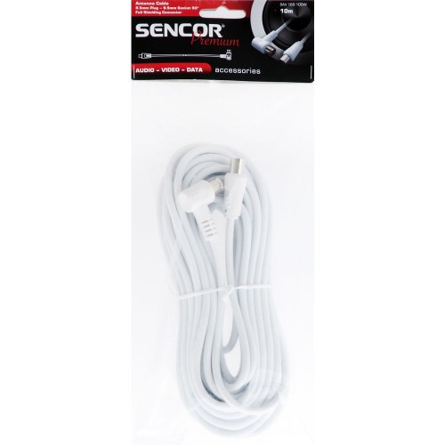 SENCOR SAV 169-100W antenní koaxiální kabel M-F 90° 35039755