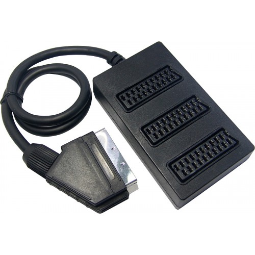 SENCOR Konektor SAV 134-000 SCART M-3xSCART F P 35020228 SENCOR Konektor SAV 134-000 SCART M-3xSCART F P 35020228