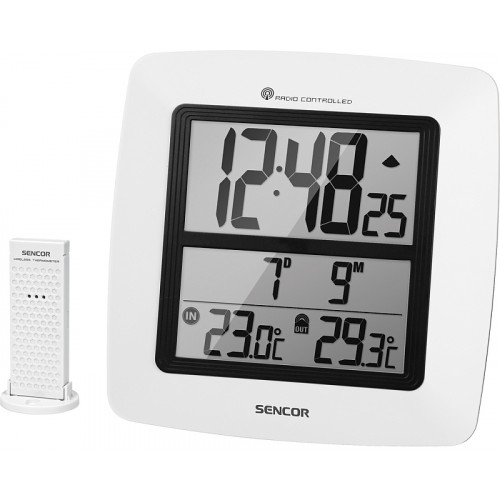 SENCOR SWS 300 Nástěnné hodiny s teploměrem 35039791 SENCOR SWS 300 Nástěnné hodiny s teploměrem 35039791