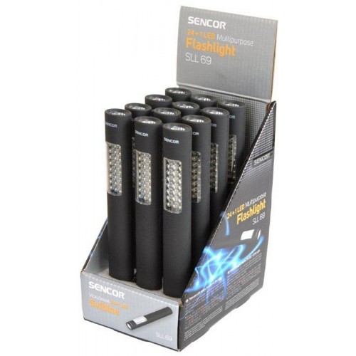 SENCOR SLL 69 DISPLAY BOX Svítilna 12x 50000739 SENCOR SLL 69 DISPLAY BOX Svítilna 12x 50000739