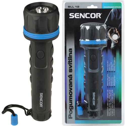 SENCOR SLL 12 Svítilna pogumovaná 3xD 35032993 SENCOR SLL 12 Svítilna pogumovaná 3xD 35032993