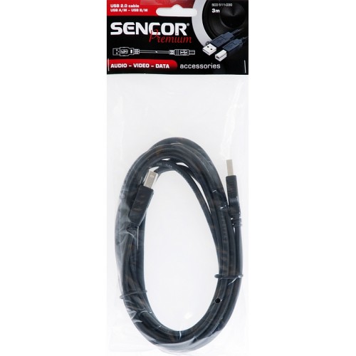 SENCOR USB kabel SCO 511-030 USB A/M-B/M TISKAR. P 35039757