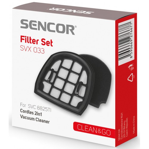 SENCOR SVX 033 sada filtrů k SVC 8825TI 41009860 SENCOR SVX 033 sada filtrů k SVC 8825TI 41009860