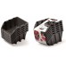 Kistenberg BINEER LONG SET Plastové úložné boxy 6 kusů, 249x158x213mm, černá KBILS25