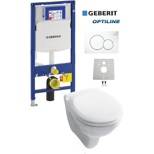 VÝHODNÝ SET 2 - modul Geberit + závěsné WC + sedátko + tlačítko + izolace