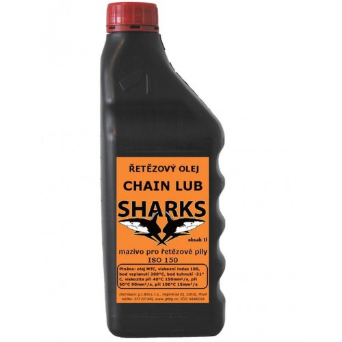 SHARKS Chain lub řetězový olej 1l SH RO