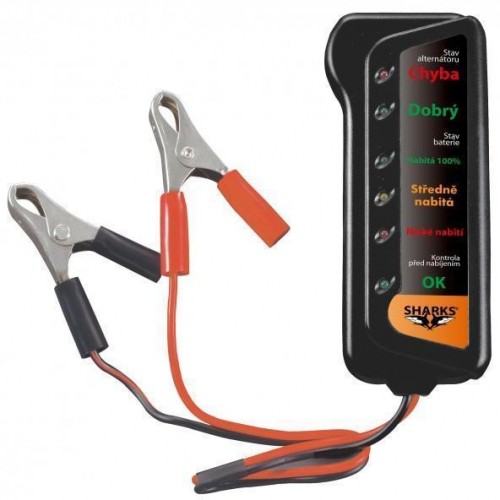 SHARKS SH 102 Tester autobaterií SHK387