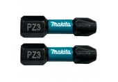 MAKITA B-63650 Torzní bit 1/4" Impact Black PZ3, 25mm 2 ks