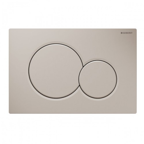 GEBERIT SIGMA 01 ovládací tlačítko, plast, Manhattan 115.770.CG.5