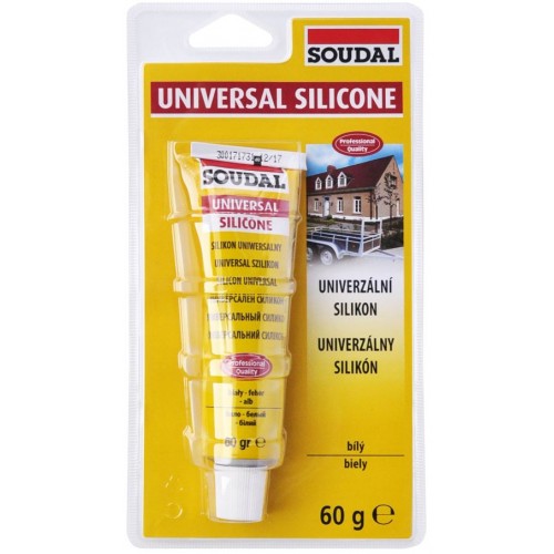 SOUDAL univerzální silikon 60 g, transparent