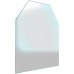 HSFLAMINGO Sklo pod kamna - Šestihran 1000x1200mm / 8mm HSF17-160