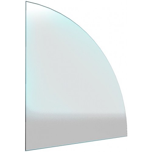 HSFLAMINGO Sklo pod kamna - Výseč 1000x1000mm / 8mm HSF17-151 HSFLAMINGO Sklo pod kamna - Výseč 1000x1000mm / 8mm HSF17-151