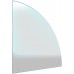 HSFLAMINGO Sklo pod kamna - Výseč 1000x1000mm / 8mm HSF17-151