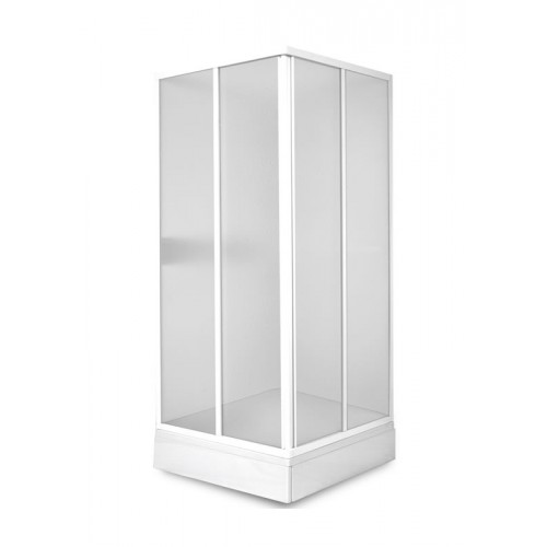 TEIKO SKRH 2/90 sprchový kout čtvercový s rohovým vstupem chinchila + water off V331090N56T12001