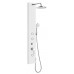 AQUALINE DIVA sprchový panel s baterií, bílá SL270