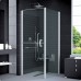 RONAL SLM6 Mobility rozdělené dveře pro stěnu, 90cm, levé, alchr./Cristal perly SLM6G09005044