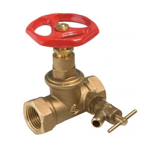 SLOVARM Ventil přímý s vypouštěním K-125T 2", 41099