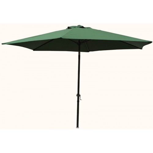 Slunečník NAKLÁPĚCÍ 300cm, zelená 603/10