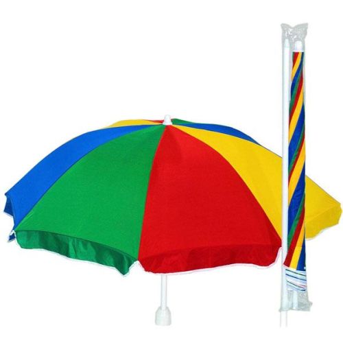 HAPPY GREEN Slunečník 180 cm, mix RGBY 50ZJ16081 HAPPY GREEN Slunečník 180 cm, mix RGBY 50ZJ16081