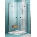 RAVAK SMARTLINE SMSKK4-80 čtvrtkruhový sprchový kout, chrom+transparent 3S244A00Y1