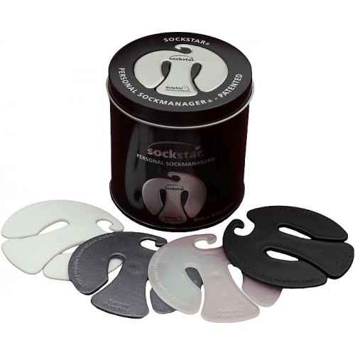 Sockstar Premium Gift Box - Black & White Edition Kolíčky na ponožky 20 ks Sockstar Premium Gift Box - Black & White Edition Kolíčky na ponožky 20 ks
