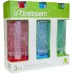 Lahev TriPack 1l GREEN/RED/BLUE SODASTREAM