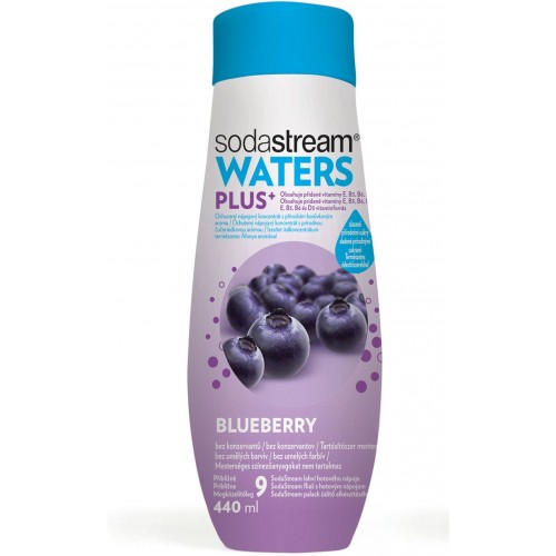 SODASTREAM Sirup PLUS Borůvka (Vitamín) 440 ml 42001492