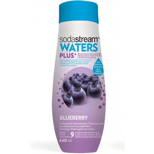 SODASTREAM Sirup PLUS Borůvka (Vitamín) 440 ml 42001492