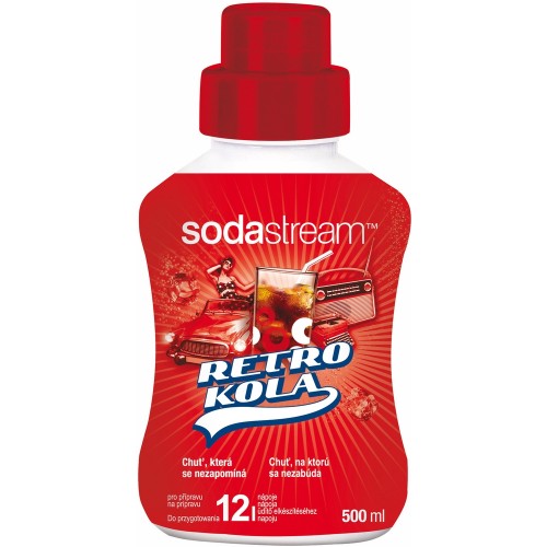 Sirup EXP Retro Kola 500ml SODASTREAM