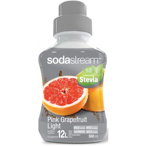Sirup Stevia růžový grep light 500 ml SODASTREAM