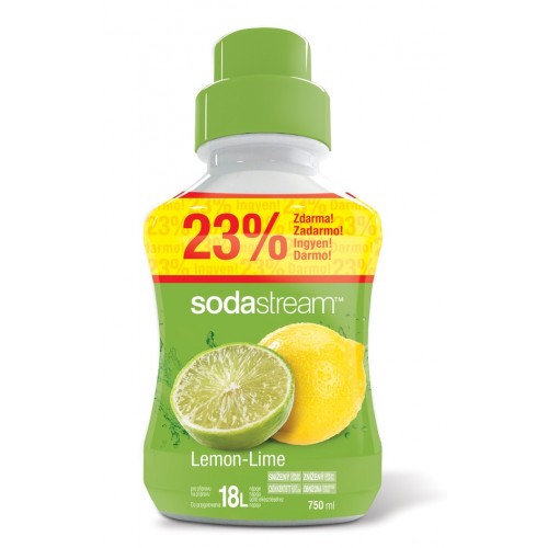 VÝPRODEJ Sirup Lemon Lime Velký 750 ml SODASTREAM, PROŠLÉ DATUM EXPIRACE