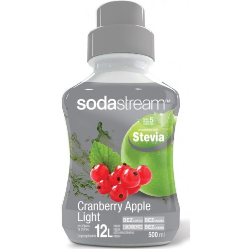 VÝPRODEJ Sirup Stevia brusinka - jablko light 500 ml SODASTREAM DATUM SPOTŘEBY 6.6.2015