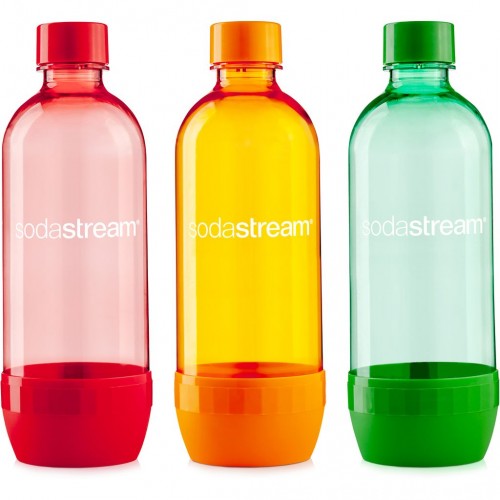 SODASTREAM Lahev TriPack 1l , oranžová, červená, zelená 40028570