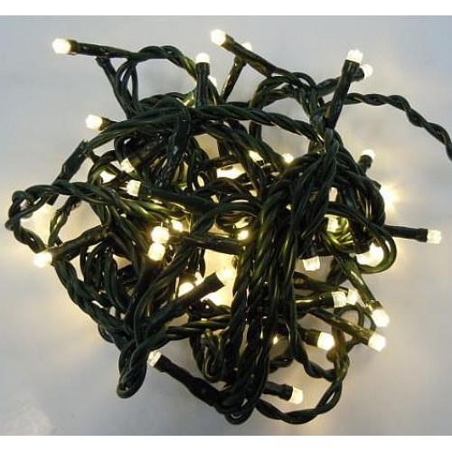 Vánoční osvětlení 120 LED - stálesvítící - TEPLÁ BÍLÁ VS431