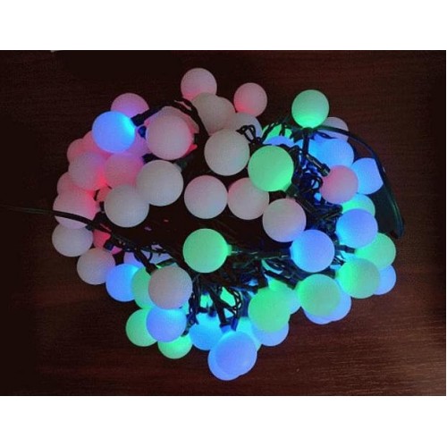 Vánoční osvětlení Koule 2,5 cm - 80 LED - BAREVNÉ VS5207