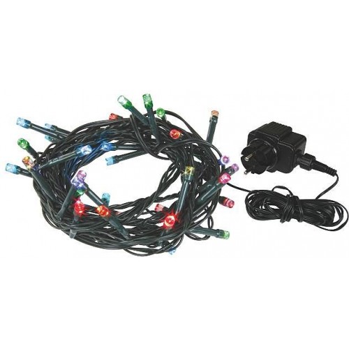 Vánoční osvětlení 500 LED - 50m IP44 MC/BAREVNÉ VSZY0816
