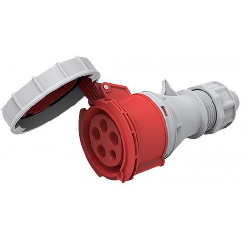 SOLIGHT Zásuvka přímá, 5-pólová, 400V/32A, IP67 P159 SOLIGHT Zásuvka přímá, 5-pólová, 400V/32A, IP67 P159