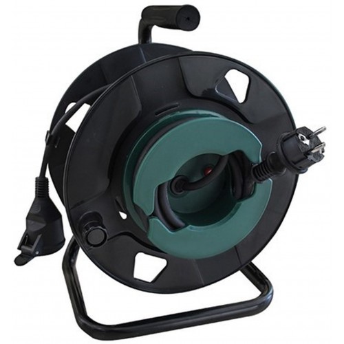 SOLIGHT Prodlužovací přívod na bubnu 1zás. 50m, gumový PB31