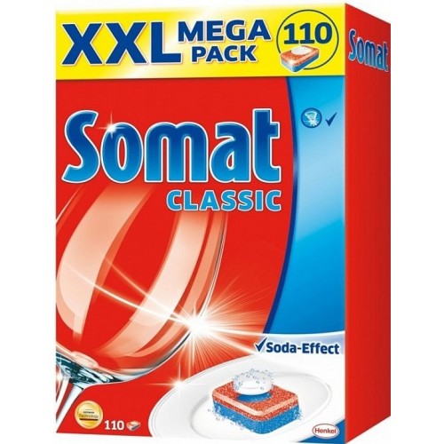 SOMAT Mega Classic Tablety do myčkyy 110 ks SOMAT Mega Classic Tablety do myčkyy 110 ks