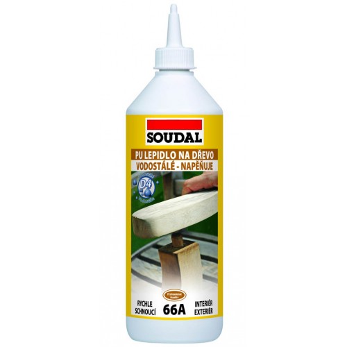 SOUDAL 66A polyuretanové lepidlo na dřevo 750 ml