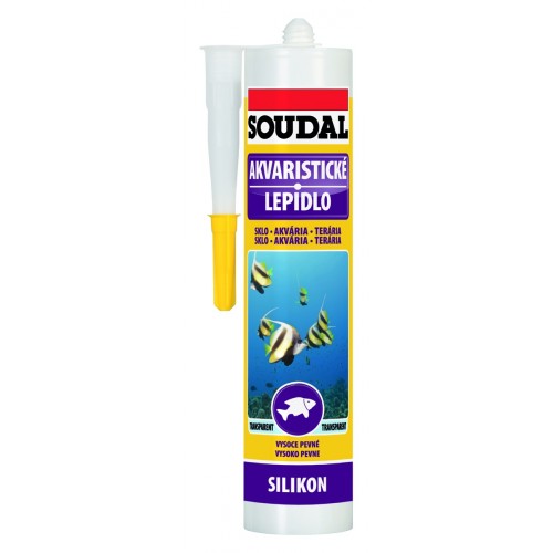 SOUDAL akvaristické lepidlo 310 ml, transparentní