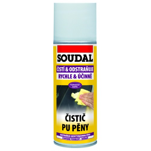 SOUDAL čistič PUR pěny 150 ml
