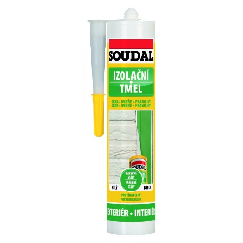 SOUDAL Izolační tmel 280 ml, šedá