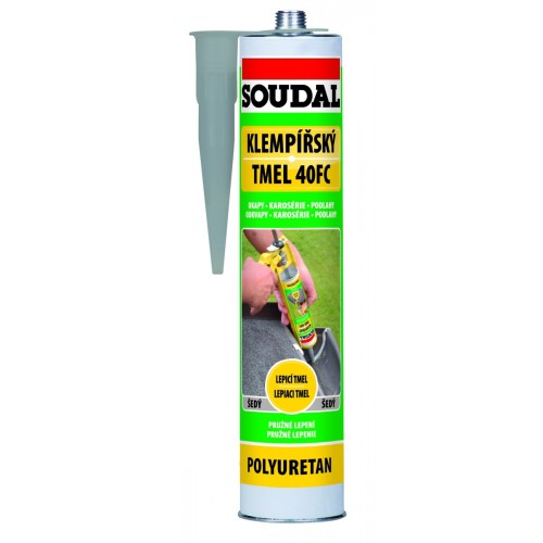 SOUDAL klempířský tmel 310 ml, šedý