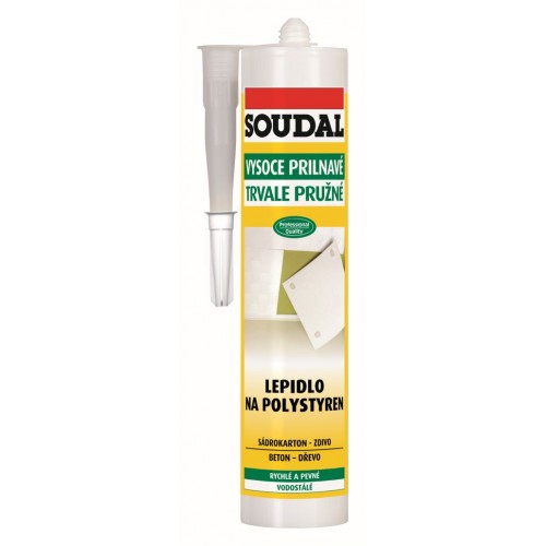 SOUDAL lepidlo na polystyrén 3 kg, bílá