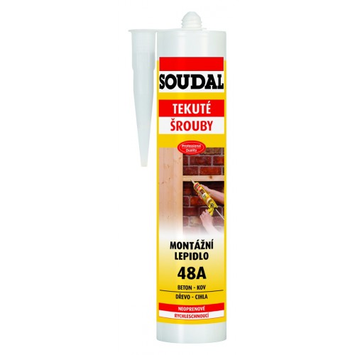 SOUDAL A48 montážní lepidlo 310 ml SOUDAL A48 montážní lepidlo 310 ml