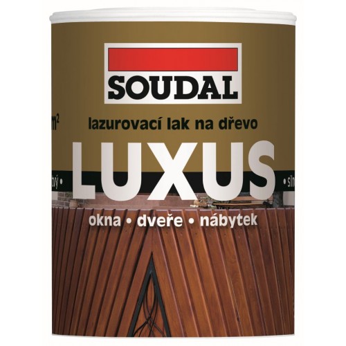 SOUDAL LUXUS LAZURA lazurovací lak 0,75 l, dub
