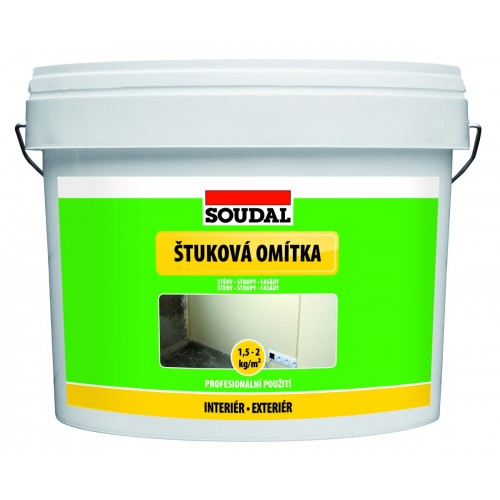 SOUDAL štuková omítka 15 kg, bílá